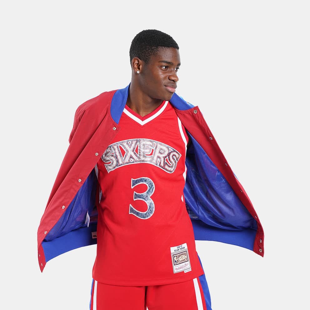 Men's Sports Jackets Mitchell & Ness Red