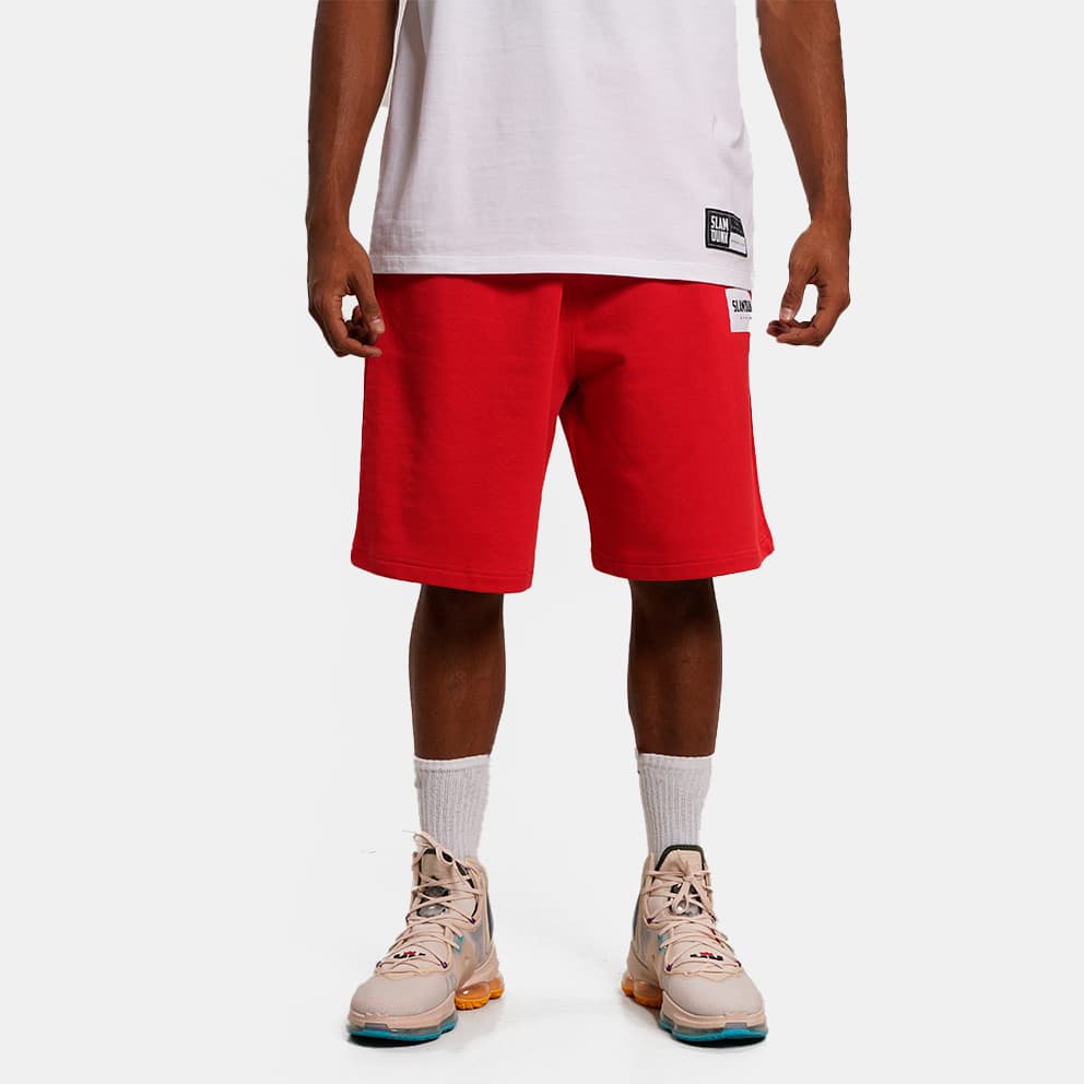 Ανδρικά αθλητικά σορτς Slamdunk Κόκκινο