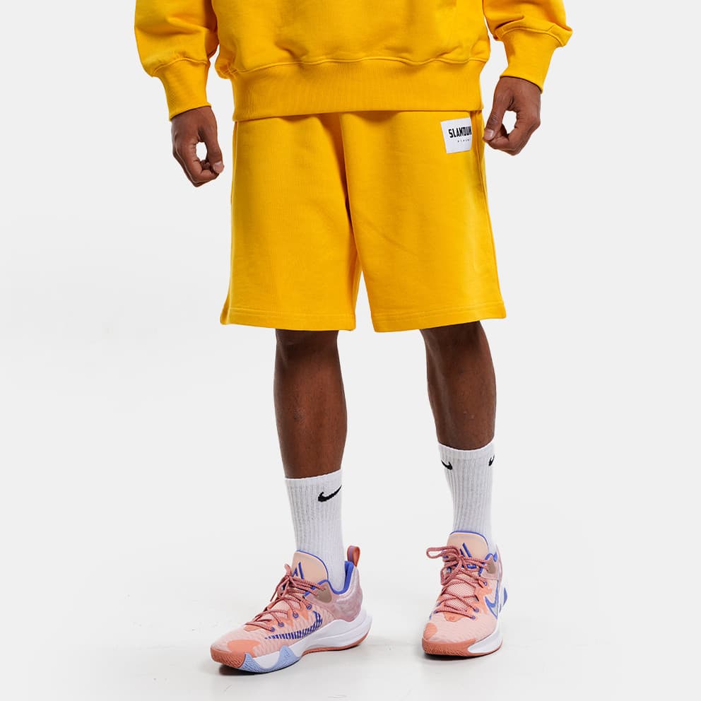Ανδρικά αθλητικά σορτς Slamdunk Κίτρινο
