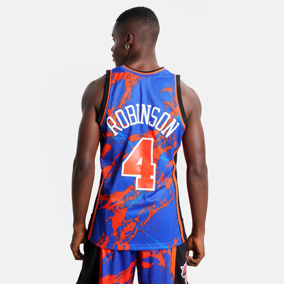 Mitchell & Ness Team Marble Mitchell Robinson New York Knicks Swingman Men's Jersey