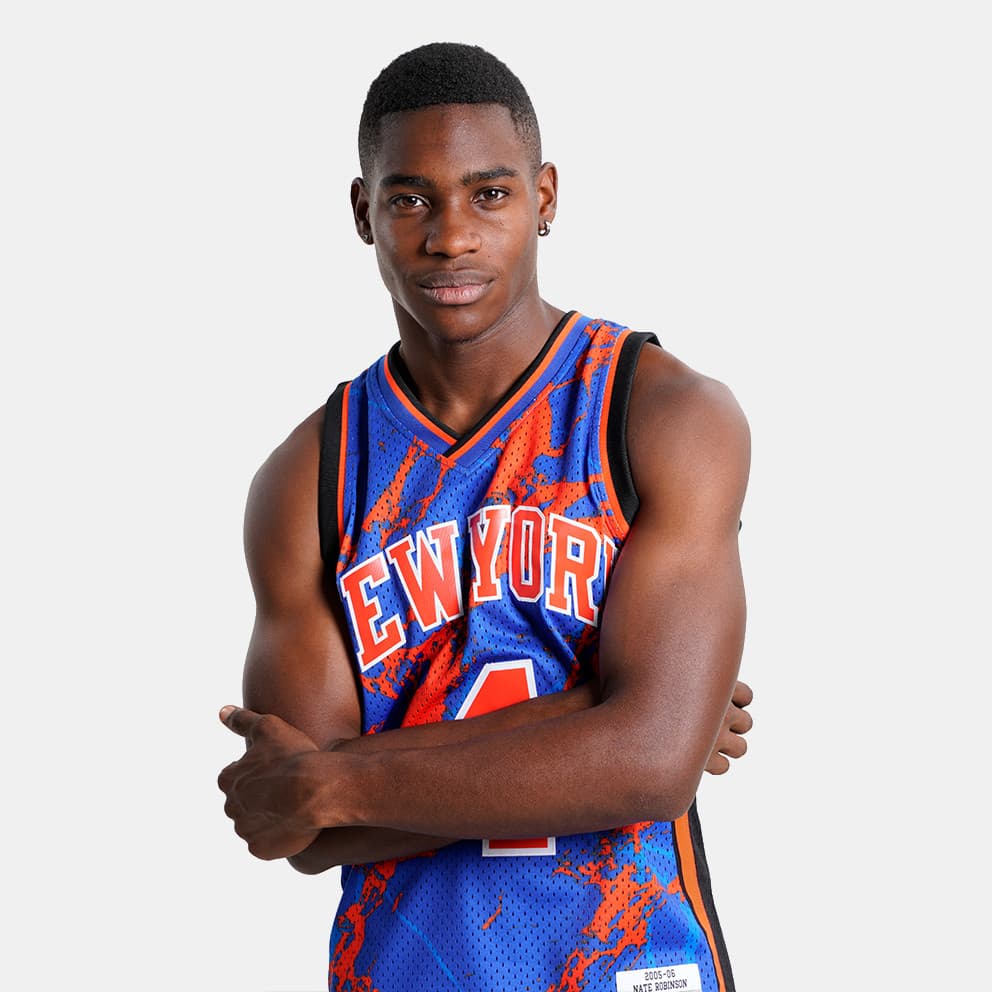Mitchell & Ness Team Marble Mitchell Robinson New York Knicks Swingman Men's Jersey