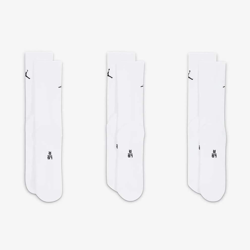 Jordan Jumpman Cush Poly Crew 3-Pack Unisex Κάλτσες