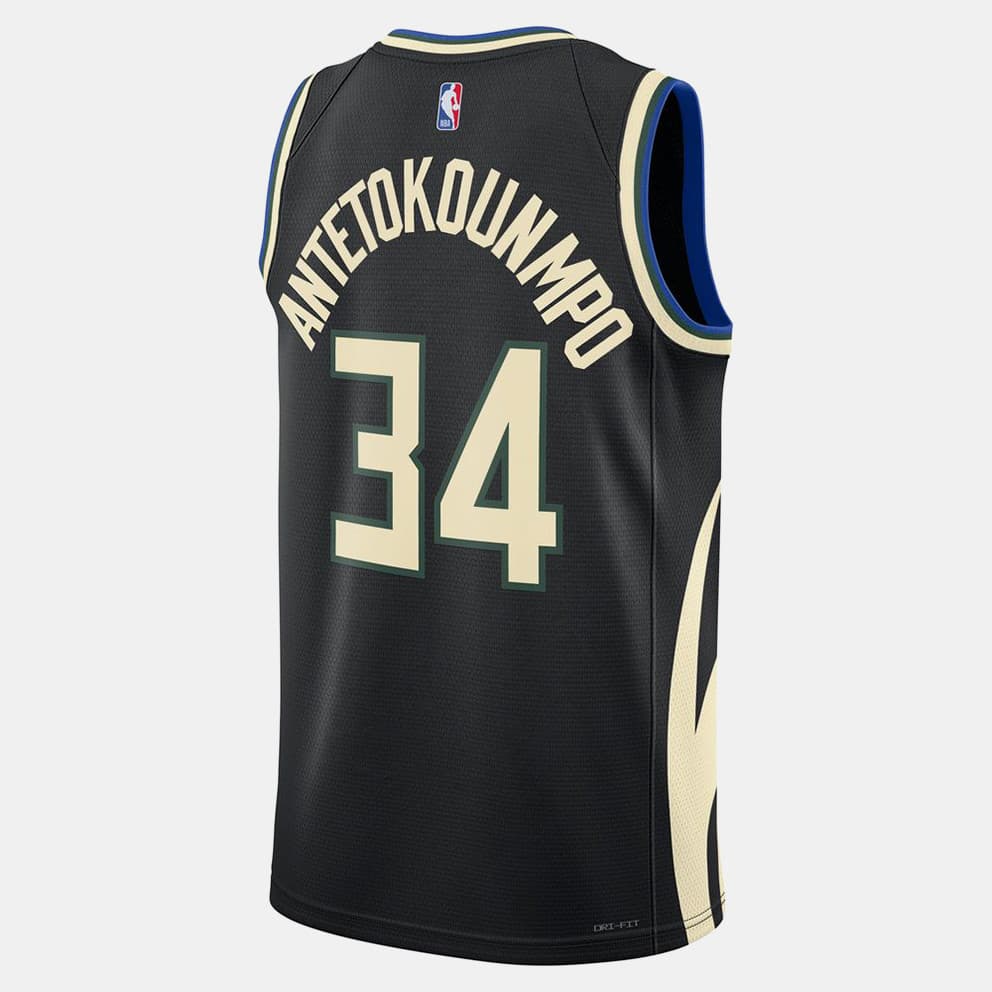 Jordan NBA Giannis Antetokounmpo Milwaukee Bucks City Edition Μπασκετική Φανέλα