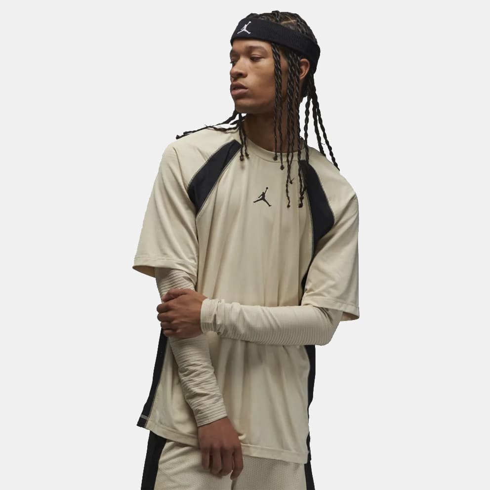 Ανδρικά αθλητικά μπλουζάκια JORDAN Μπεζ