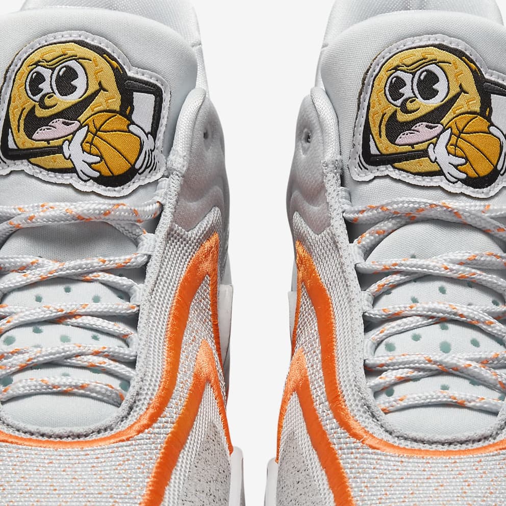 Men's Basketball Shoes Nike Orange