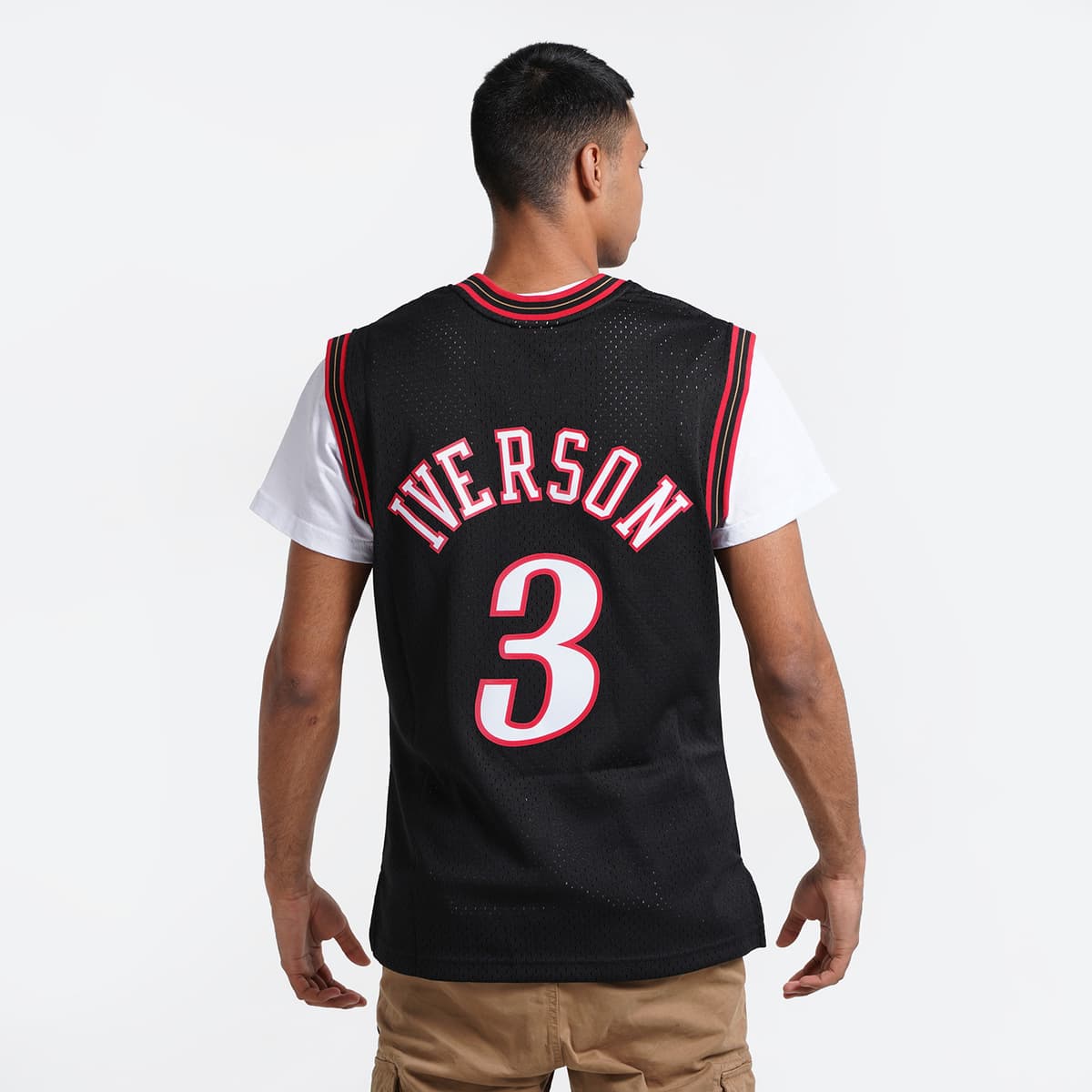 Mitchell & Ness NBA Allen Iverson Philadelphia 76ers Μπασκετική Φανέλα