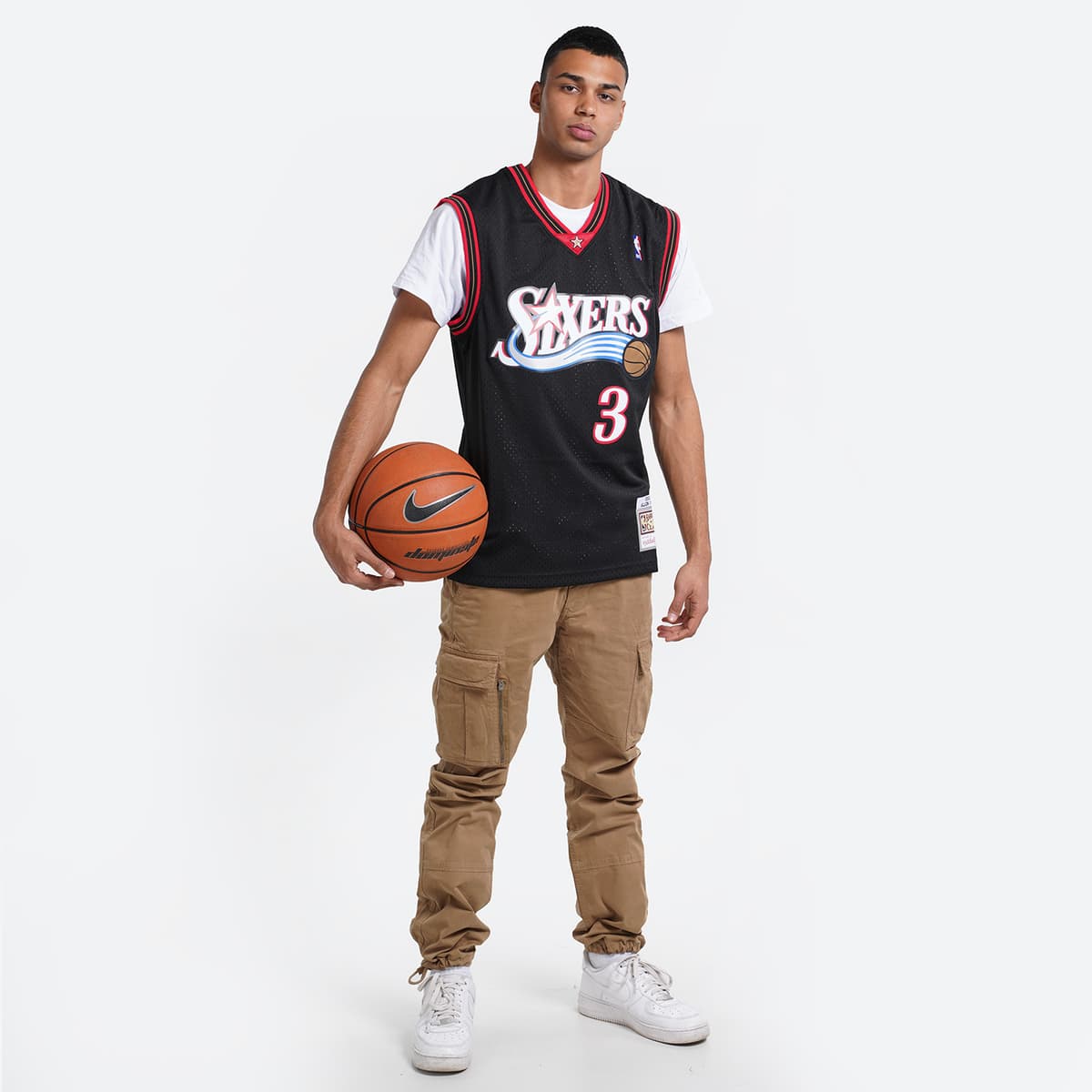 Mitchell & Ness NBA Allen Iverson Philadelphia 76ers Μπασκετική Φανέλα