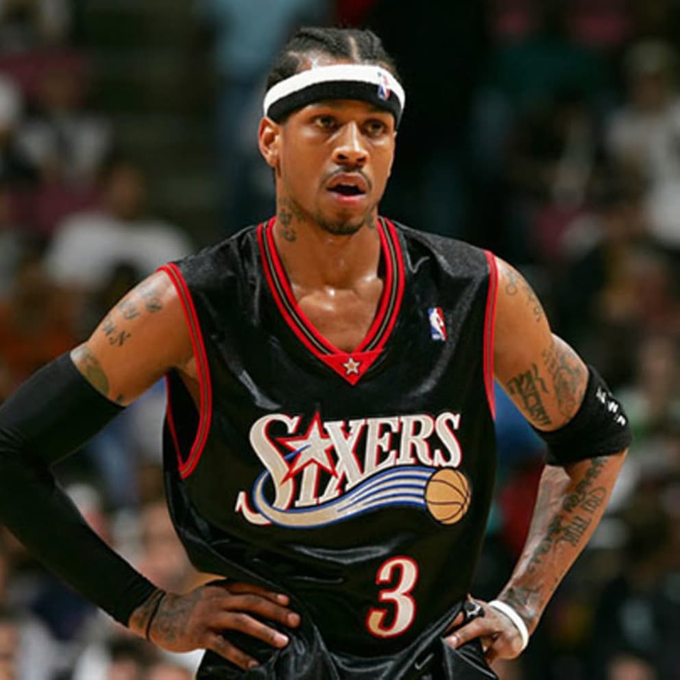 Mitchell & Ness NBA Allen Iverson Philadelphia 76ers Μπασκετική Φανέλα