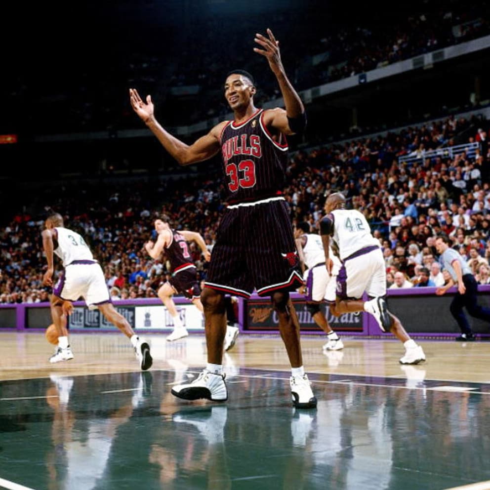 Mitchell & Ness Swingman Scottie Pippen Chicago Bulls 1995-1996 Ανδρική Φανέλα