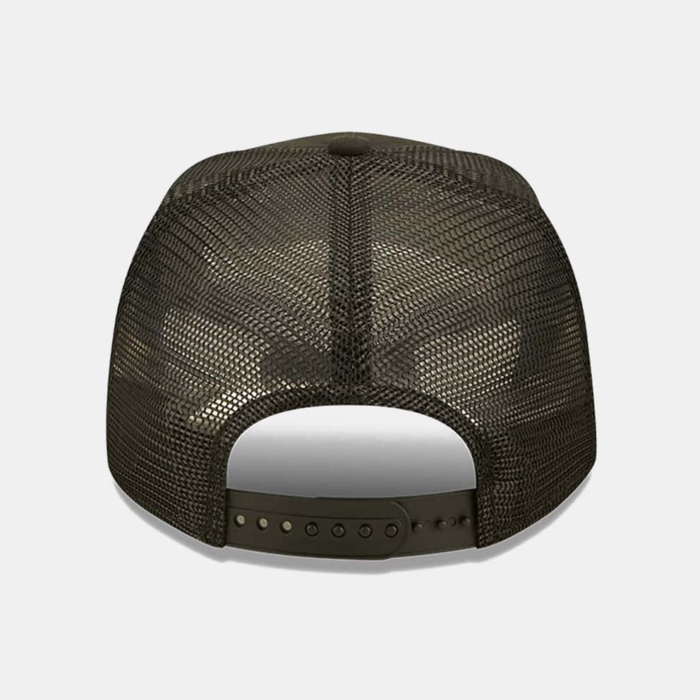 NEW ERA Logo Overlay Trucker Chibul Blkwhi