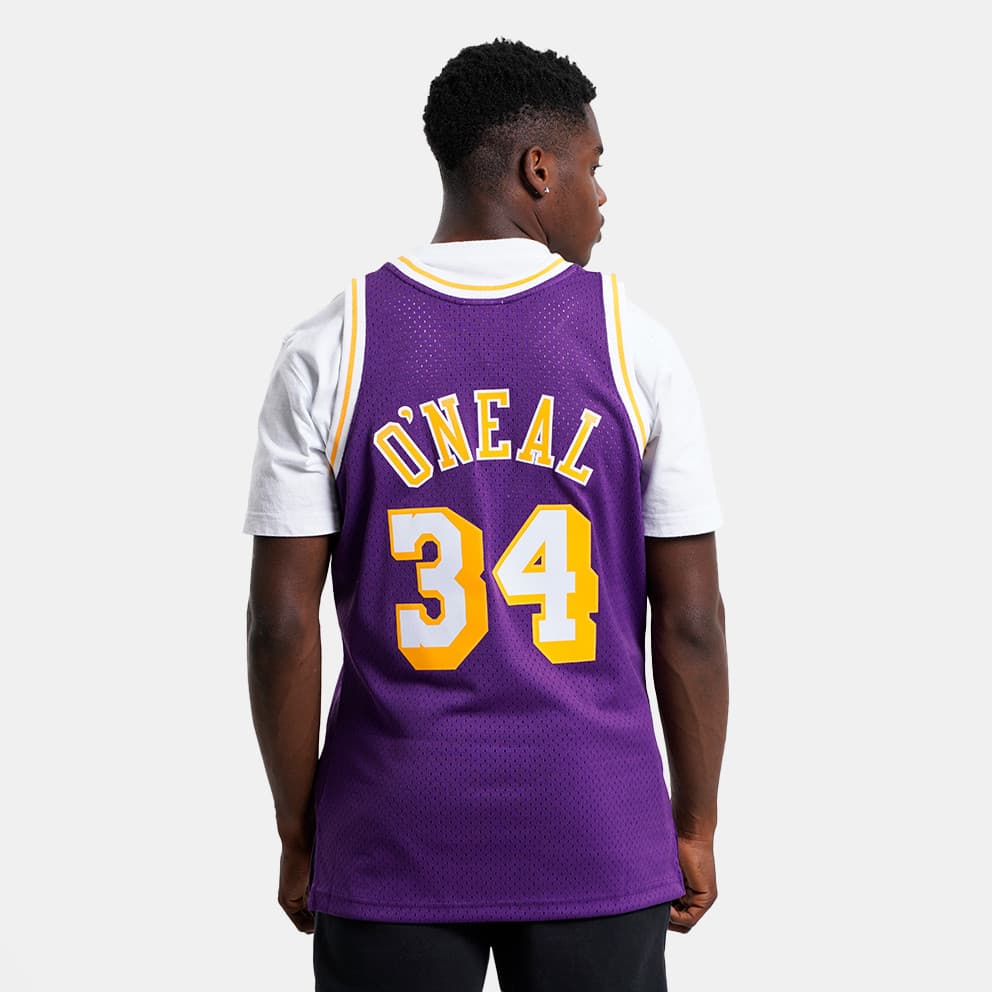 Mitchell & Ness NBA Shaquille O'Neal Los Angeles Lakers 1996-97 Swingman Ανδρική Μπασκετική Φανέλα