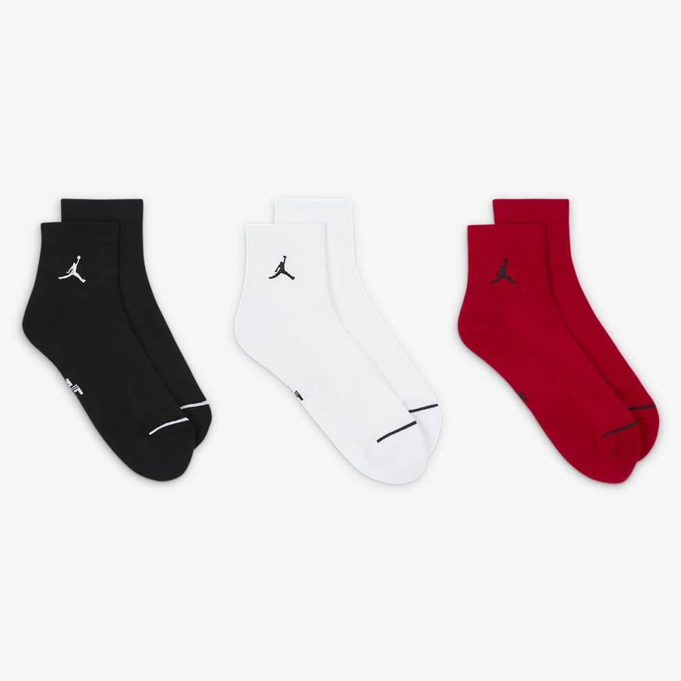 Jordan 3-Pack Unisex Κάλτσες