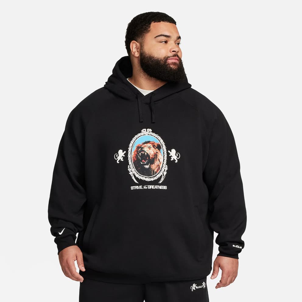 Ανδρικά αθλητικά φούτερ και ζακέτες Nike Μαύρο