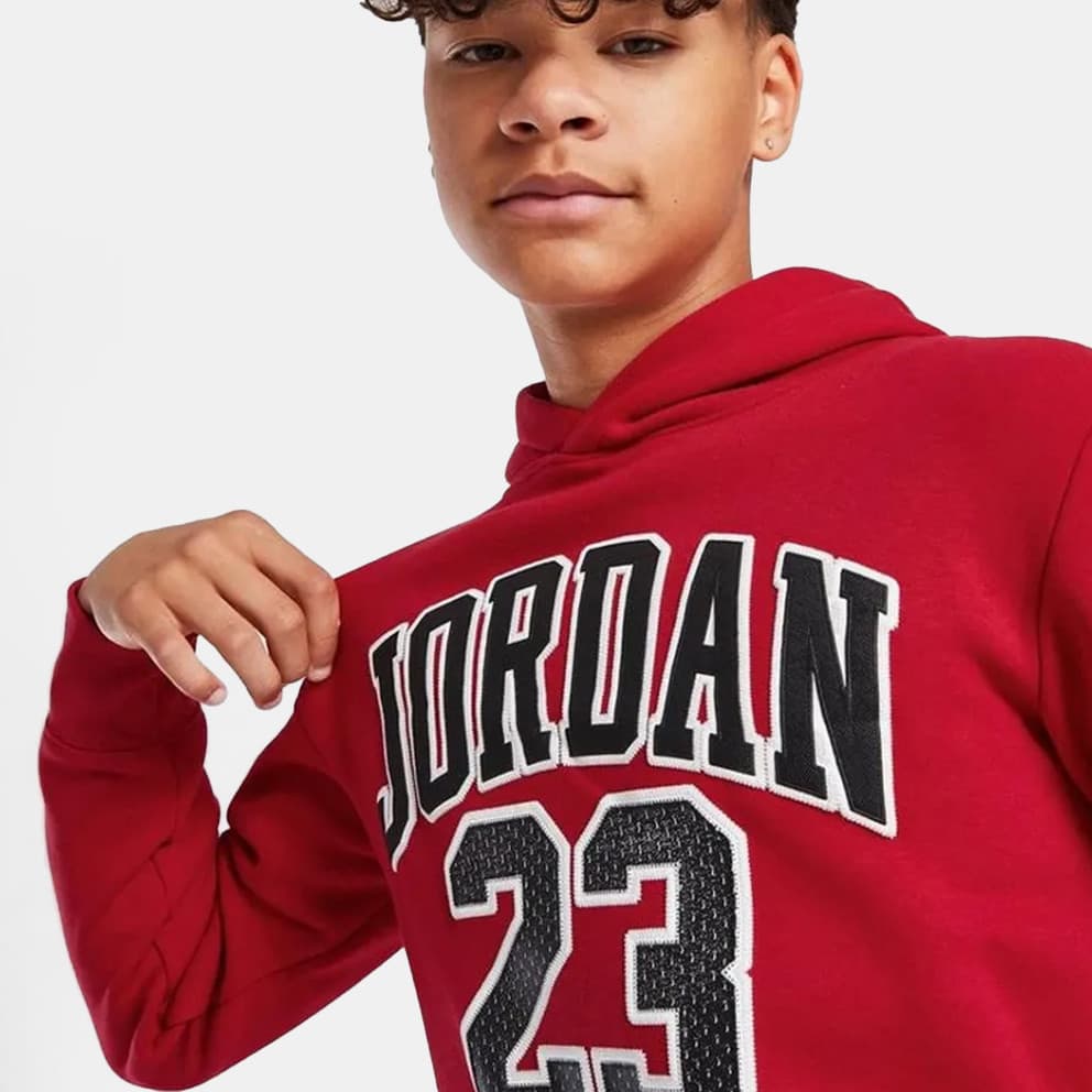 Jordan Fleece Ανδρική Μπλούζα με Κουκούλα