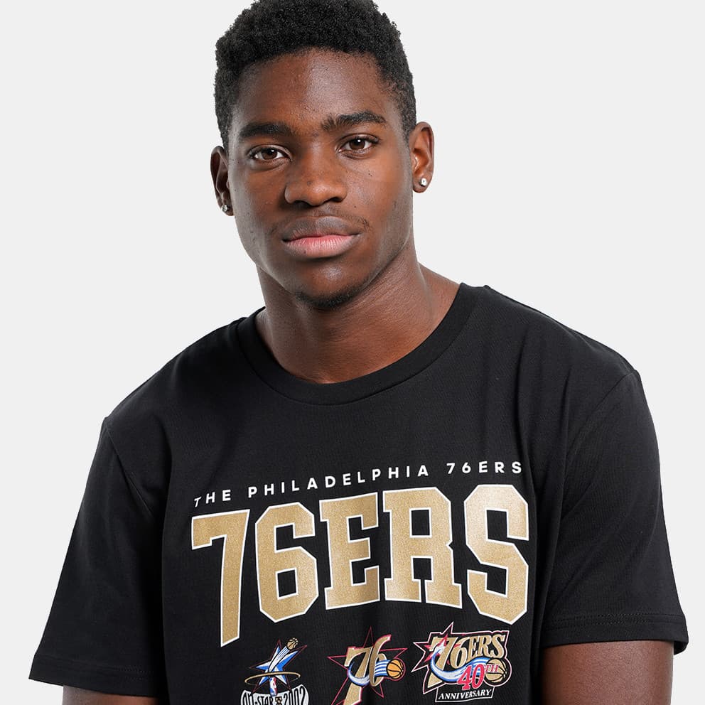 Mitchell & Ness Philadelphia 76ers Hwc Champ Stack Ανδρικό T-shirt