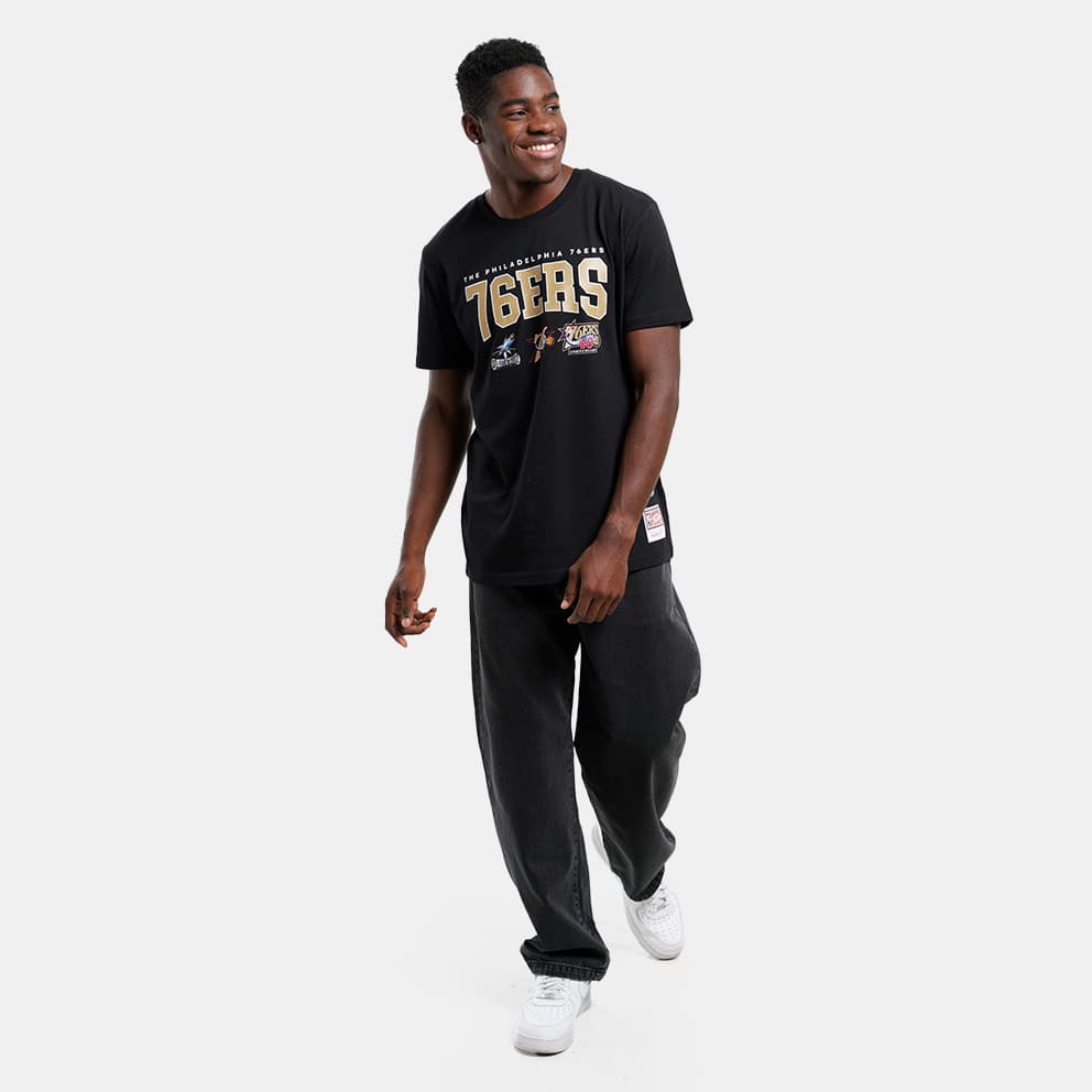 Mitchell & Ness Philadelphia 76ers Hwc Champ Stack Ανδρικό T-shirt