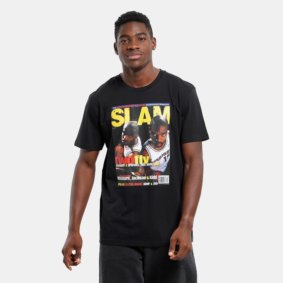 Ανδρικά αθλητικά μπλουζάκια Mitchell & Ness Μαύρο