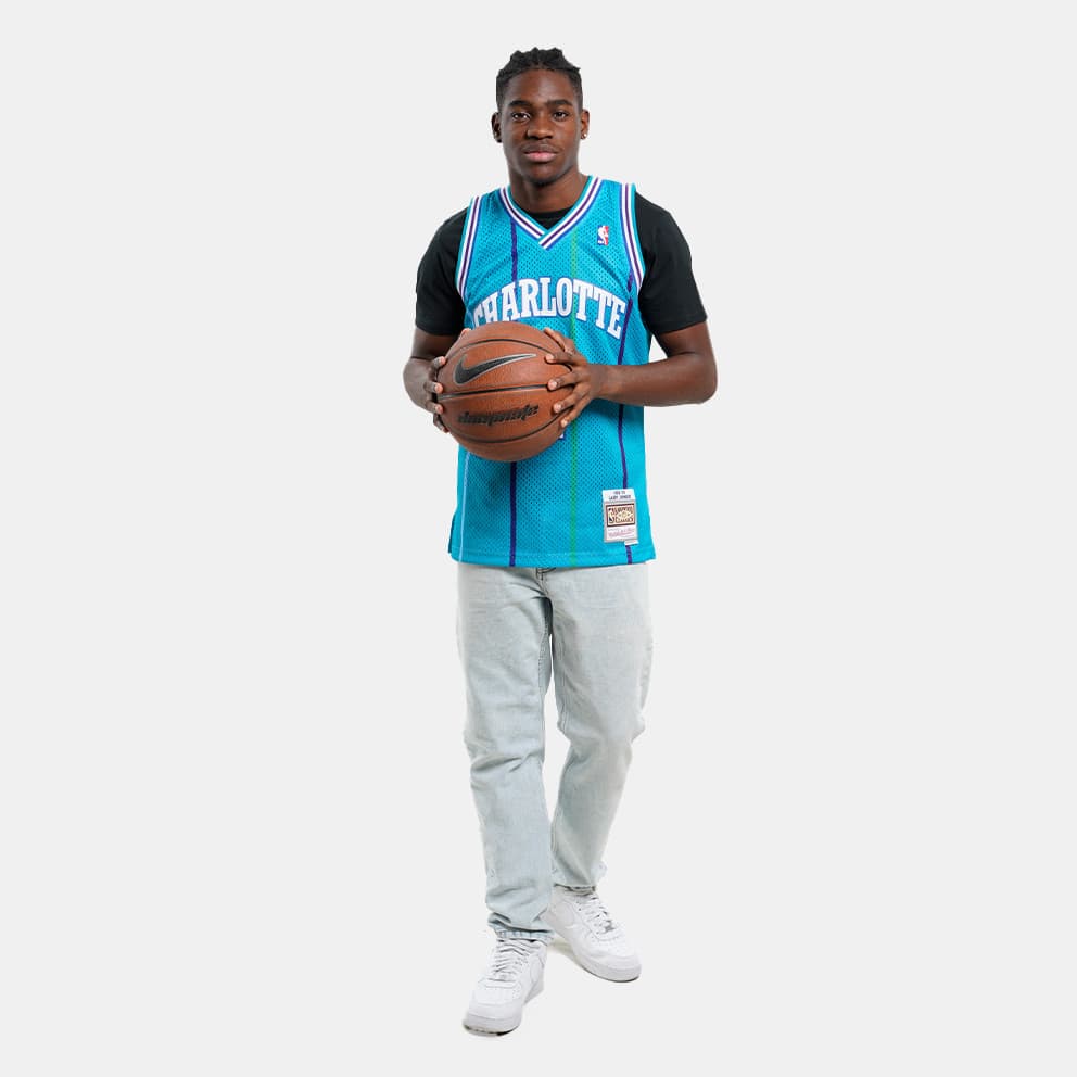 Mitchell & Ness NBA Larry Johnson Charlotte Hornets 1992-93 Swingman Μπασκετική Φανέλα