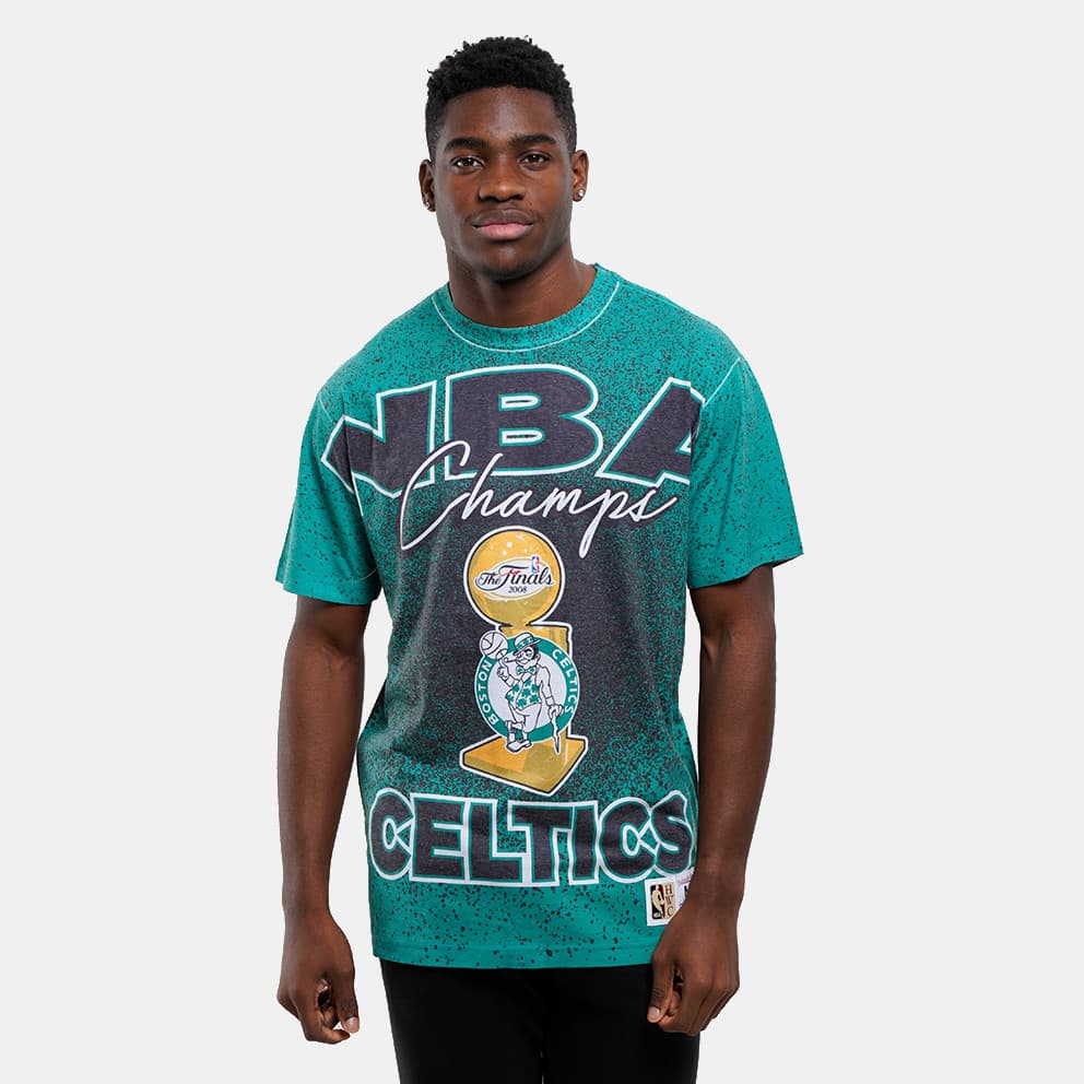 Men's Sports T-Shirts Mitchell & Ness Green