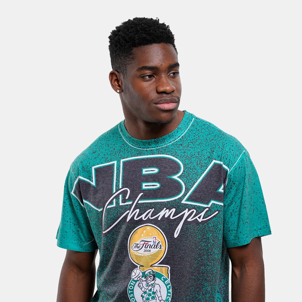Men's Sports T-Shirts Mitchell & Ness Green
