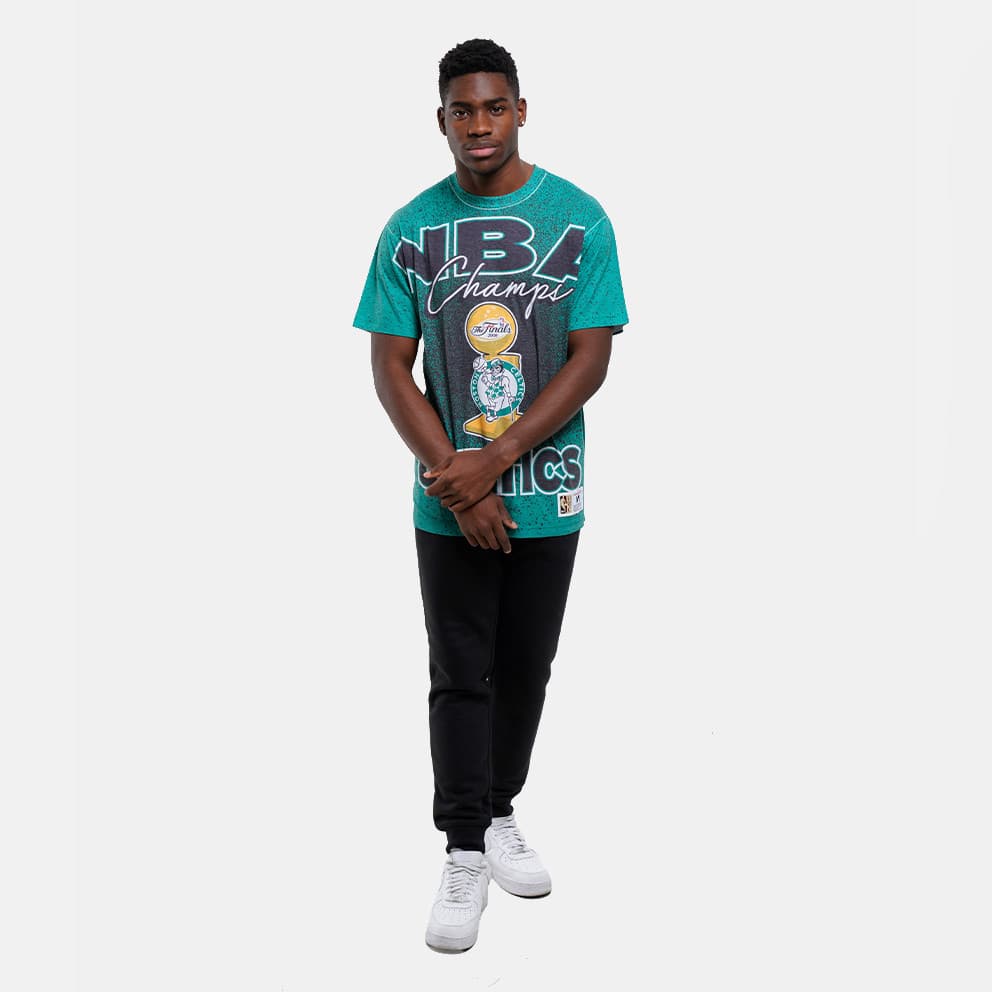 Men's Sports T-Shirts Mitchell & Ness Green