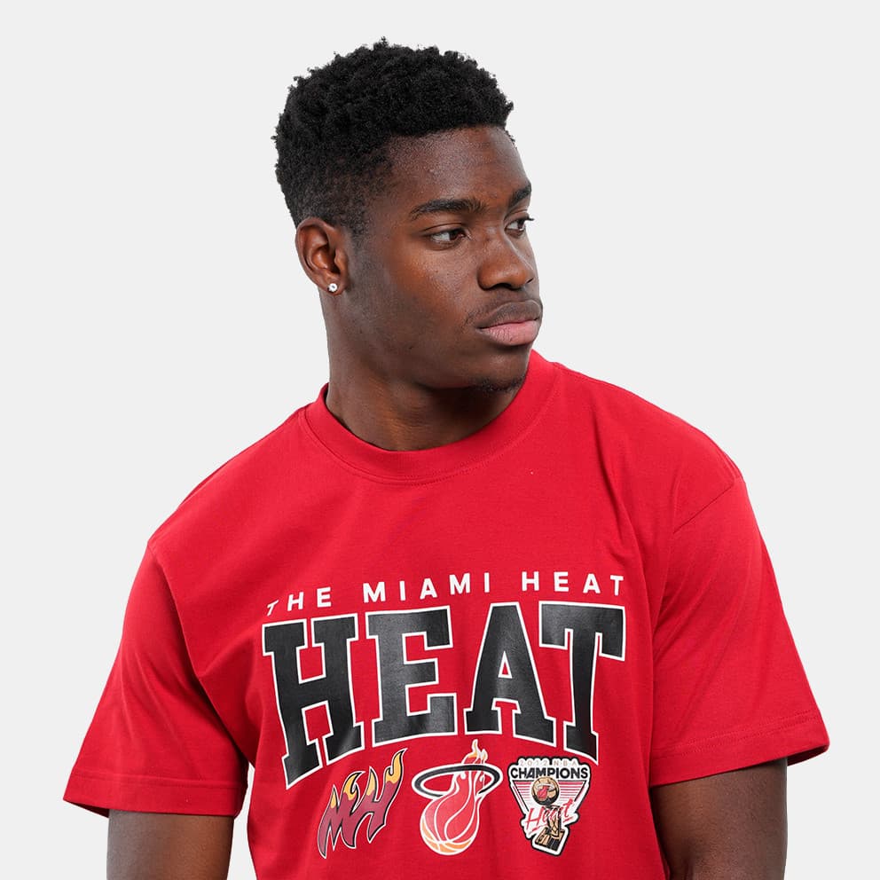 Mitchell & Ness Miami Heat HWC Champ Stack Ανδρικό T-shirt