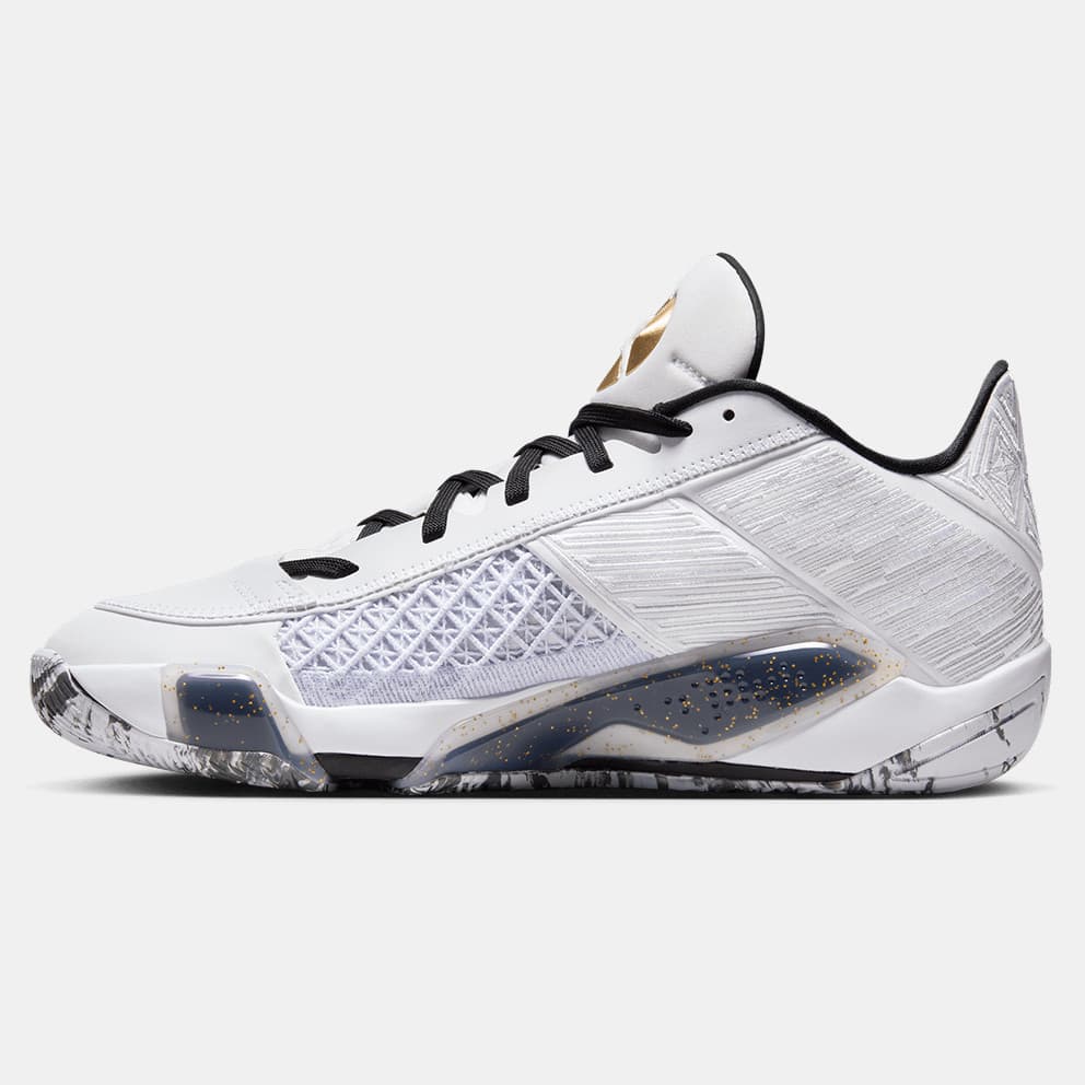 Jordan Air 38 Low "White Metallic Gold" Ανδρικά Μπασκετικά Παπούτσια