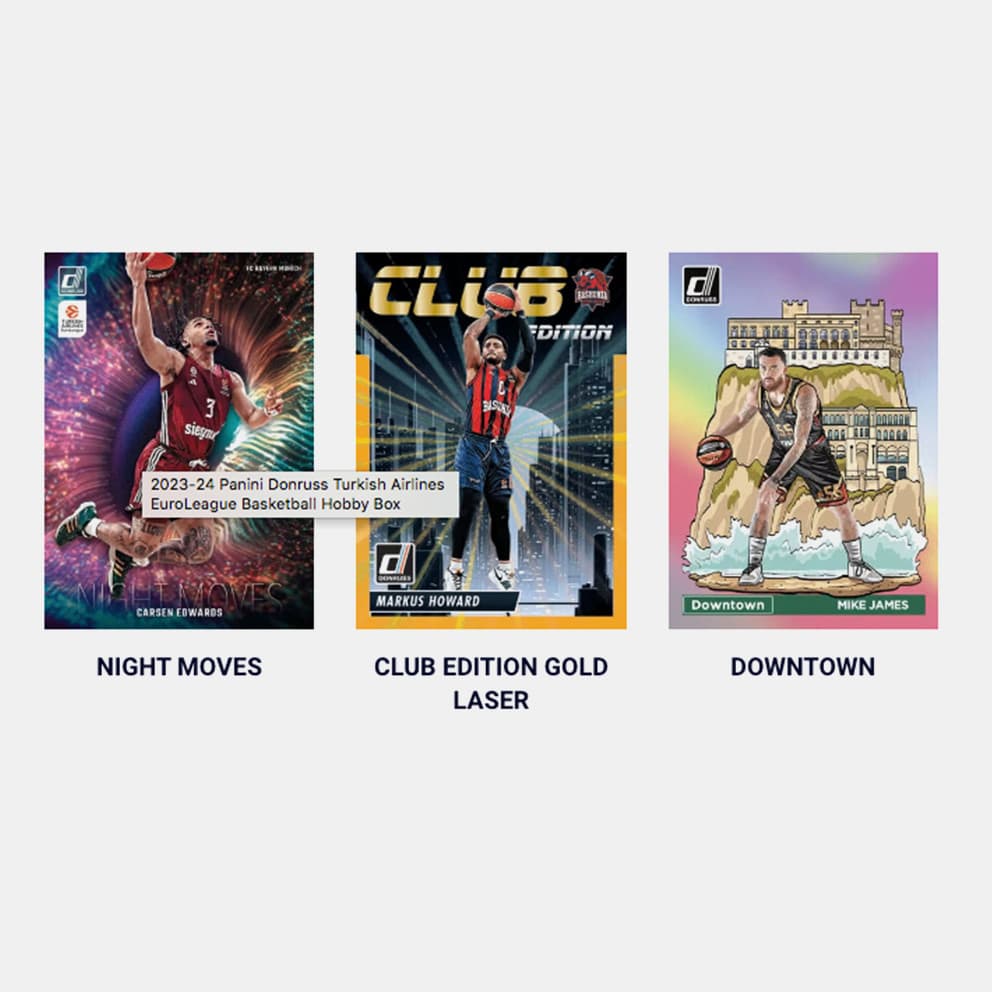 Panini Turkish Airline Euroleague Basketball 2023/24 Hobby box pack