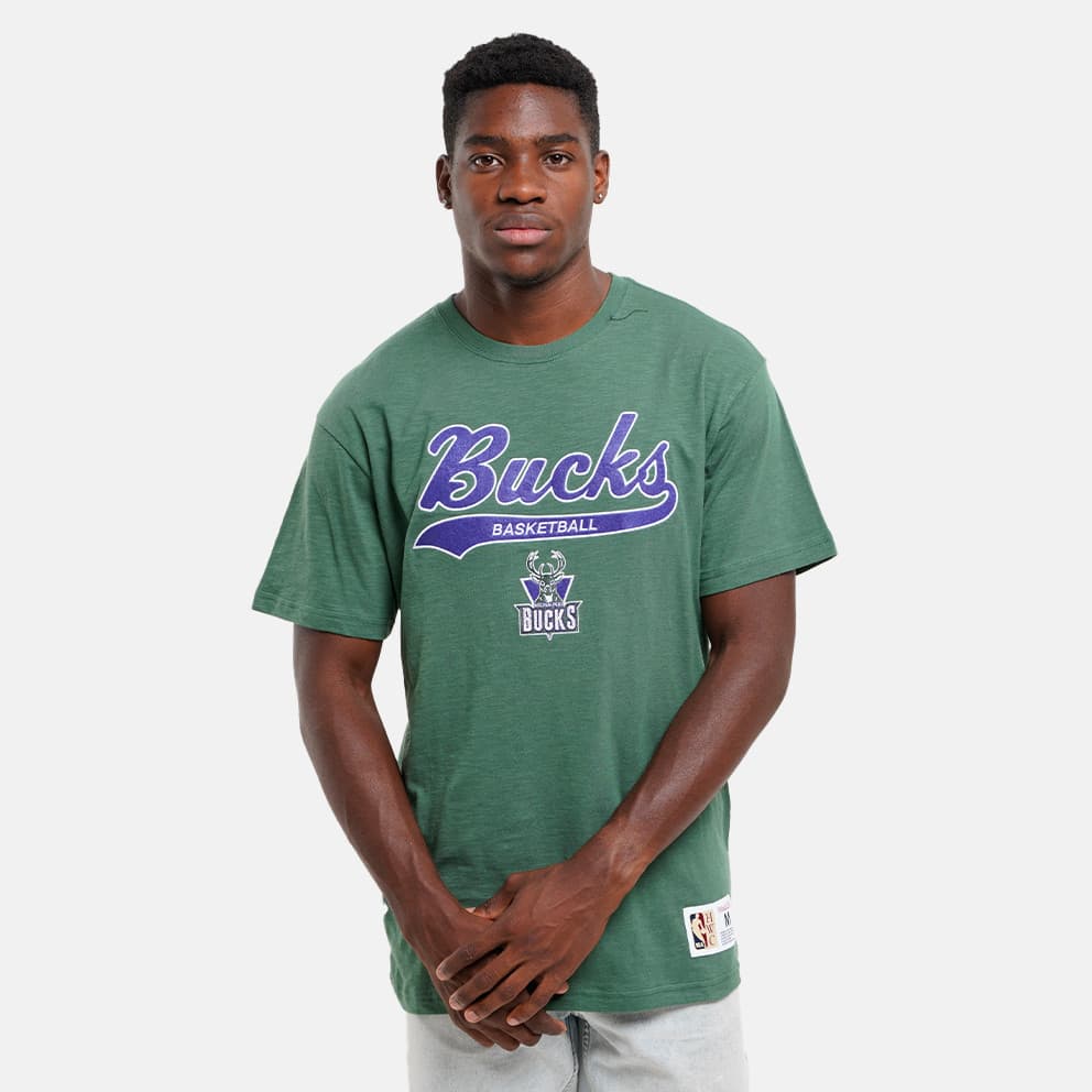 Men's Sports T-Shirts Mitchell & Ness Green