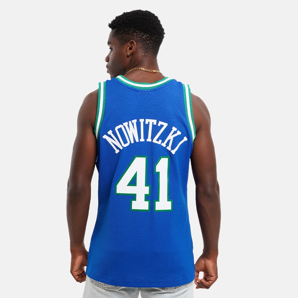 Mitchell & Ness Dirk Nowitzki Royal Dallas Mavericks 1998 Μπασκετική Φανέλα