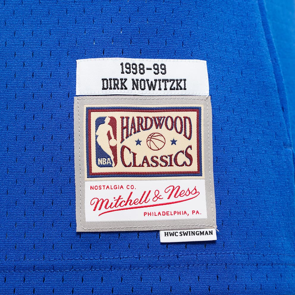 Mitchell & Ness Dirk Nowitzki Royal Dallas Mavericks 1998 Μπασκετική Φανέλα