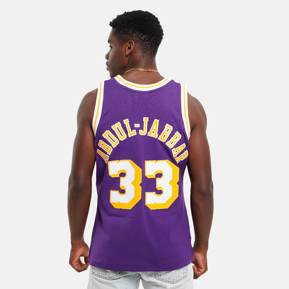Mitchell & Ness NBA Kareem Abdul-Jabbar Los Angeles Lakers Μπασκετική Φανέλα