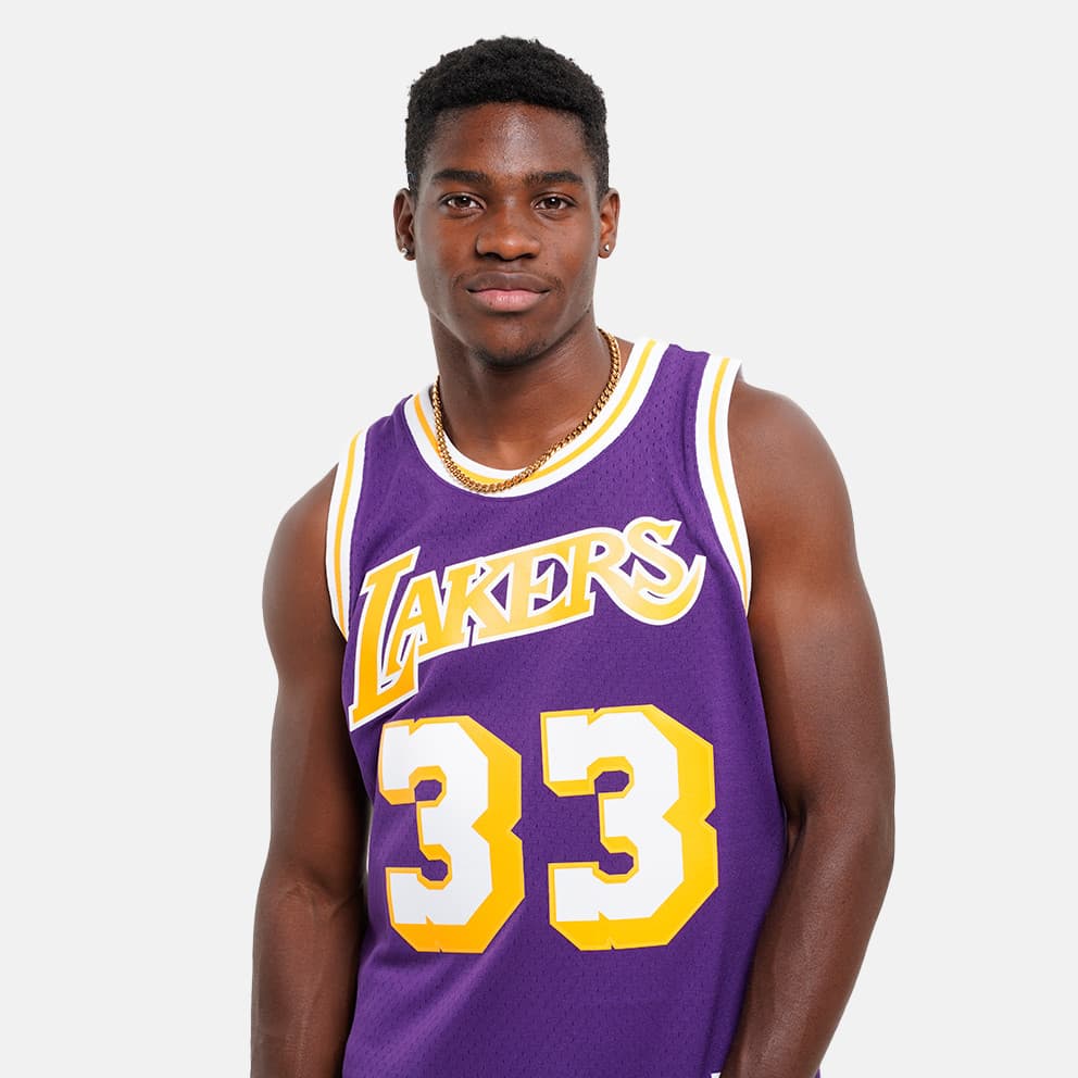 Mitchell & Ness NBA Kareem Abdul-Jabbar Los Angeles Lakers Μπασκετική Φανέλα