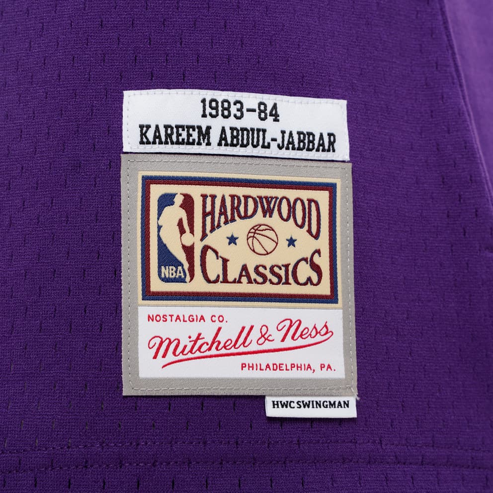 Mitchell & Ness NBA Kareem Abdul-Jabbar Los Angeles Lakers Μπασκετική Φανέλα