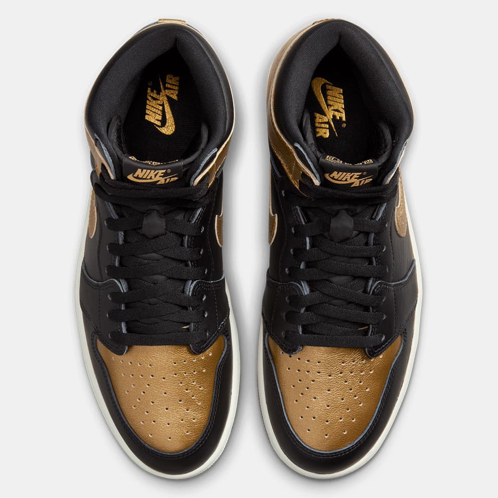 Jordan Air 1 Retro High Og "Metallic Gold" Aνδρικά Mποτάκια