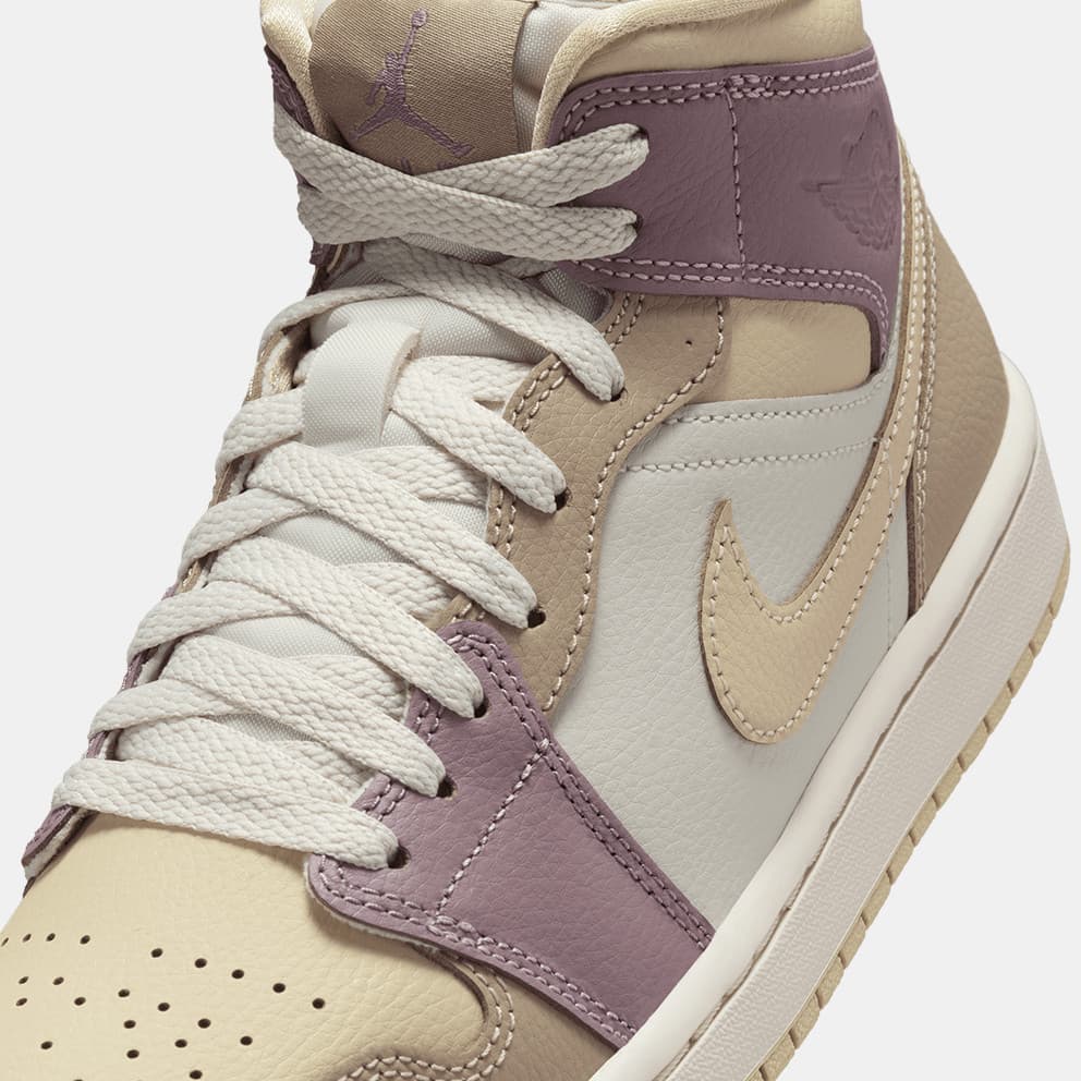 Jordan Air Jordan 1 Mid Γυναικεία Μποτάκια