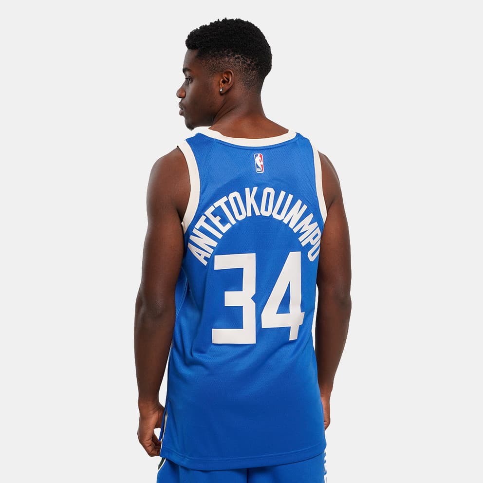 Nike NBA Giannis Antetokounmpo Milwaukee Bucks City Edition Μπασκετική Φανέλα