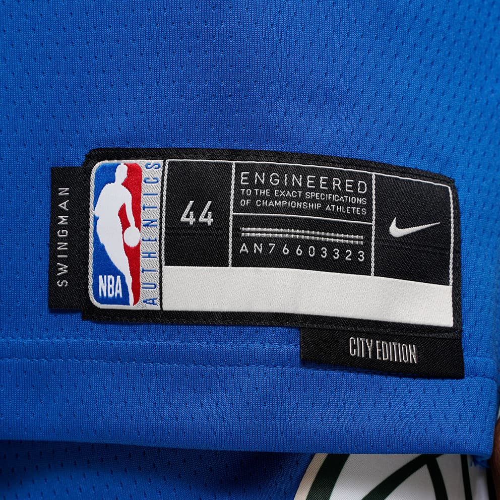Nike NBA Giannis Antetokounmpo Milwaukee Bucks City Edition Μπασκετική Φανέλα