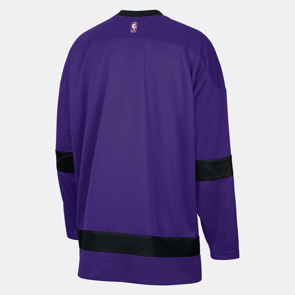 Nike NBA Los Angeles Lakers Ανδρική Μπλούζα με Μακρύ Μανίκι