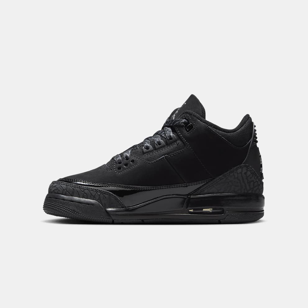 Jordan Air 3 Retro "Black Cat" Παιδικά Παπούτσια