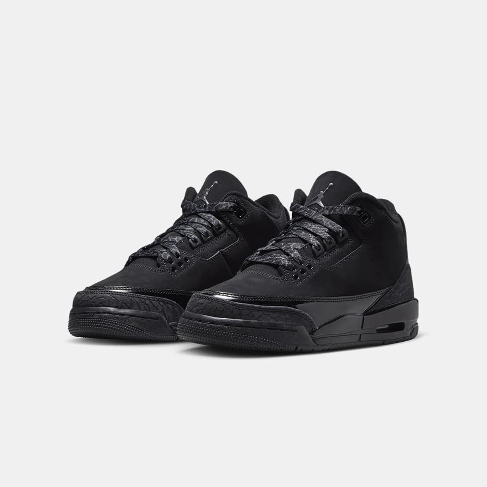 Jordan Air 3 Retro "Black Cat" Παιδικά Παπούτσια