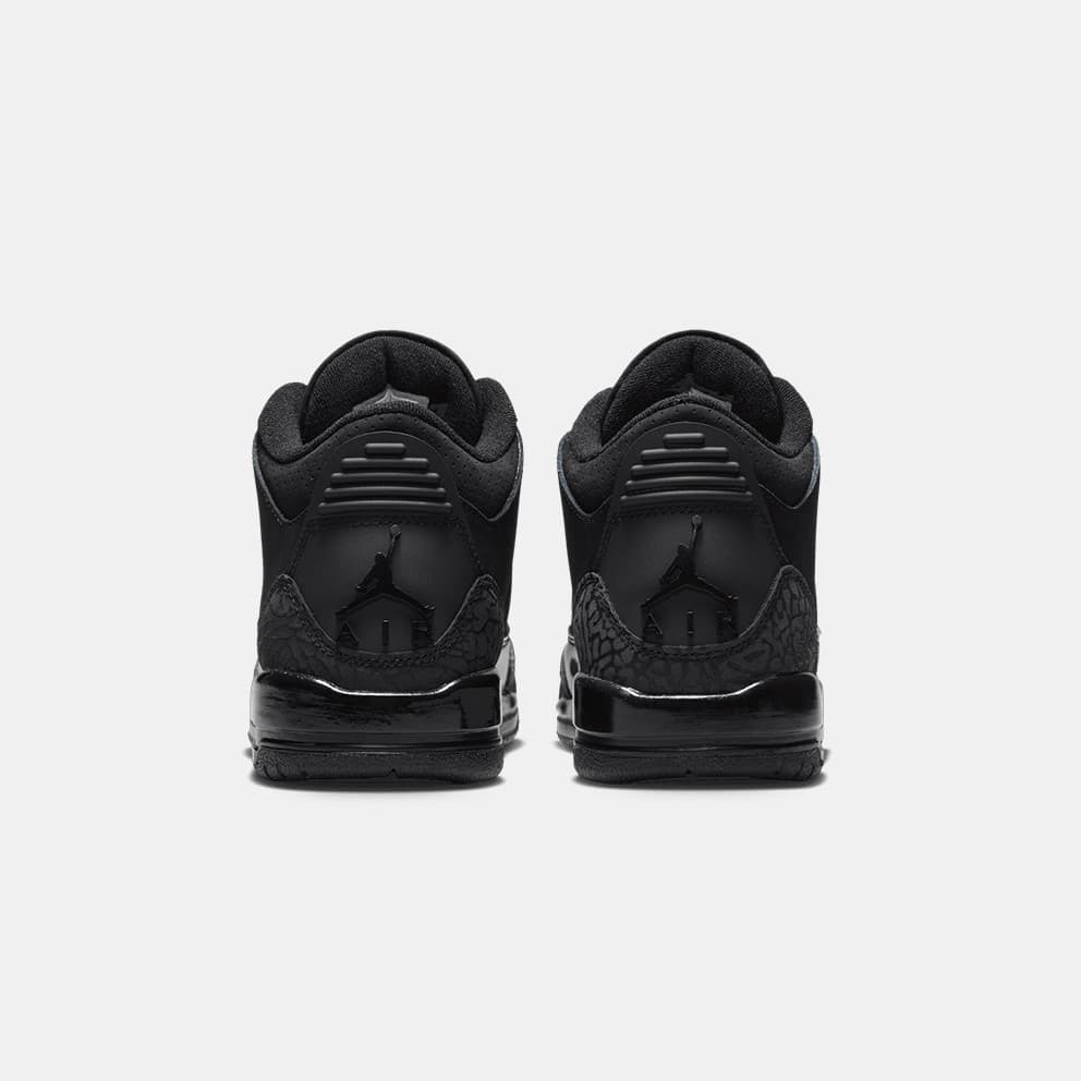 Jordan Air 3 Retro "Black Cat" Παιδικά Παπούτσια