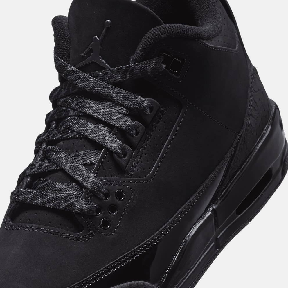 Jordan Air 3 Retro "Black Cat" Παιδικά Παπούτσια