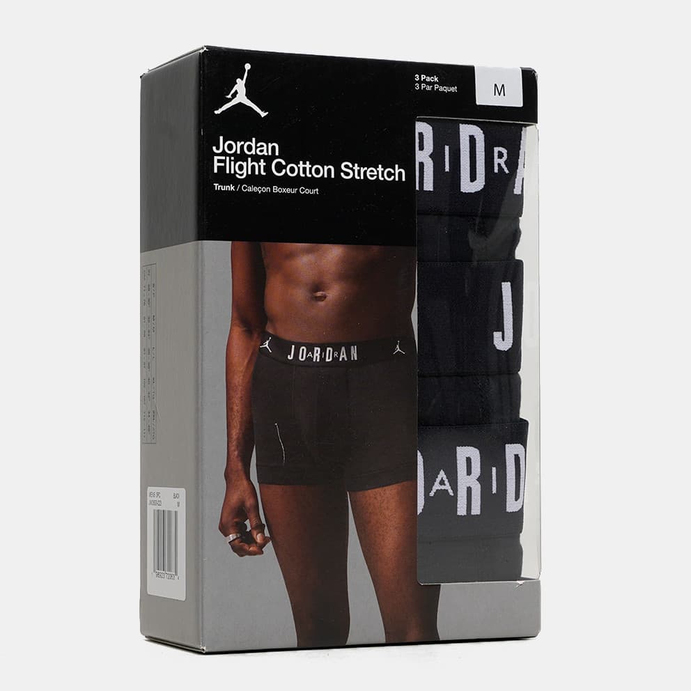 Jordan Flight Cotton 3-Pack Trunk Ανδρικά Μποξεράκια