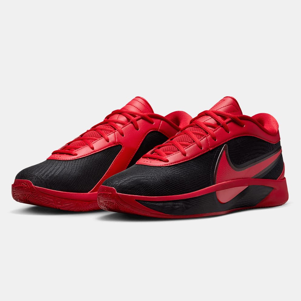 Nike Giannis Freak 6 "Bred" Ανδρικά Μπασκετικά Παπούτσια