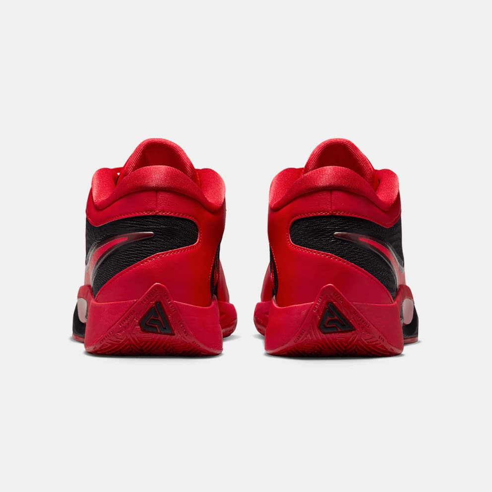 Nike Giannis Freak 6 "Bred" Ανδρικά Μπασκετικά Παπούτσια