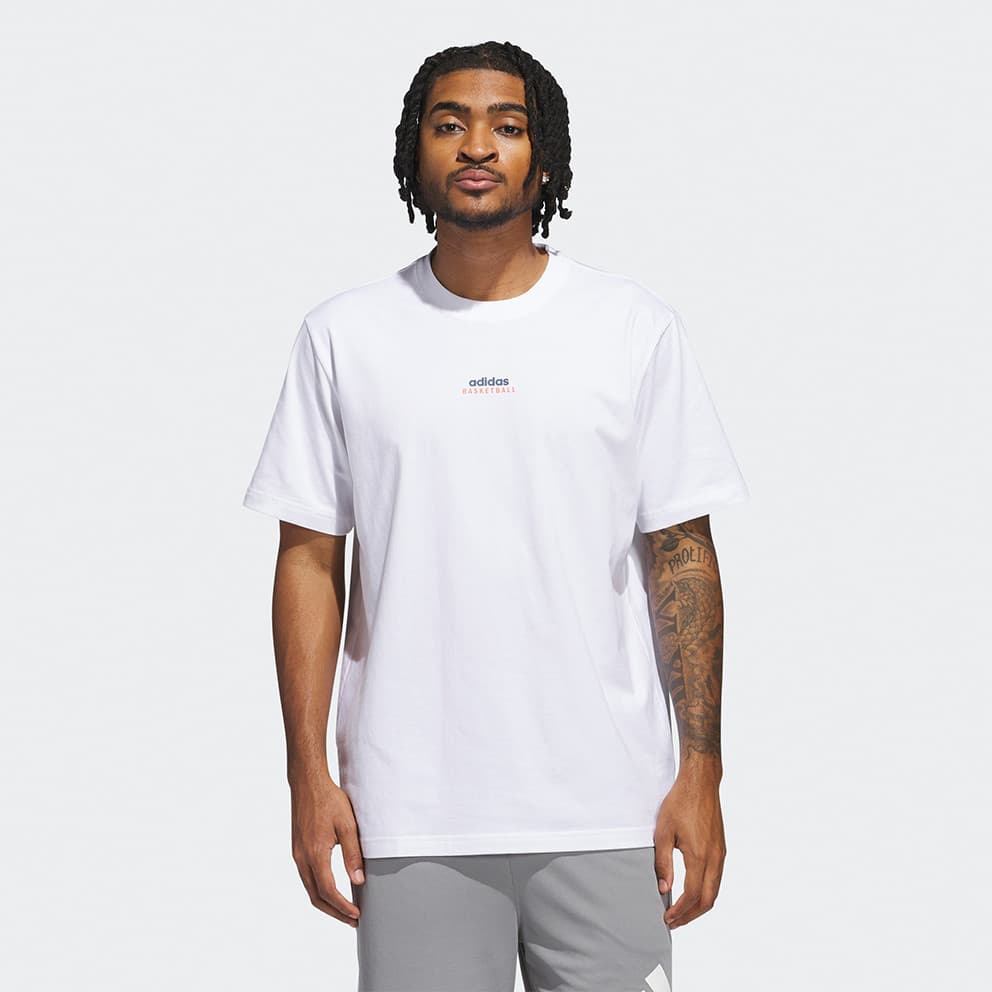 Men's Sports T-Shirts Adidas White