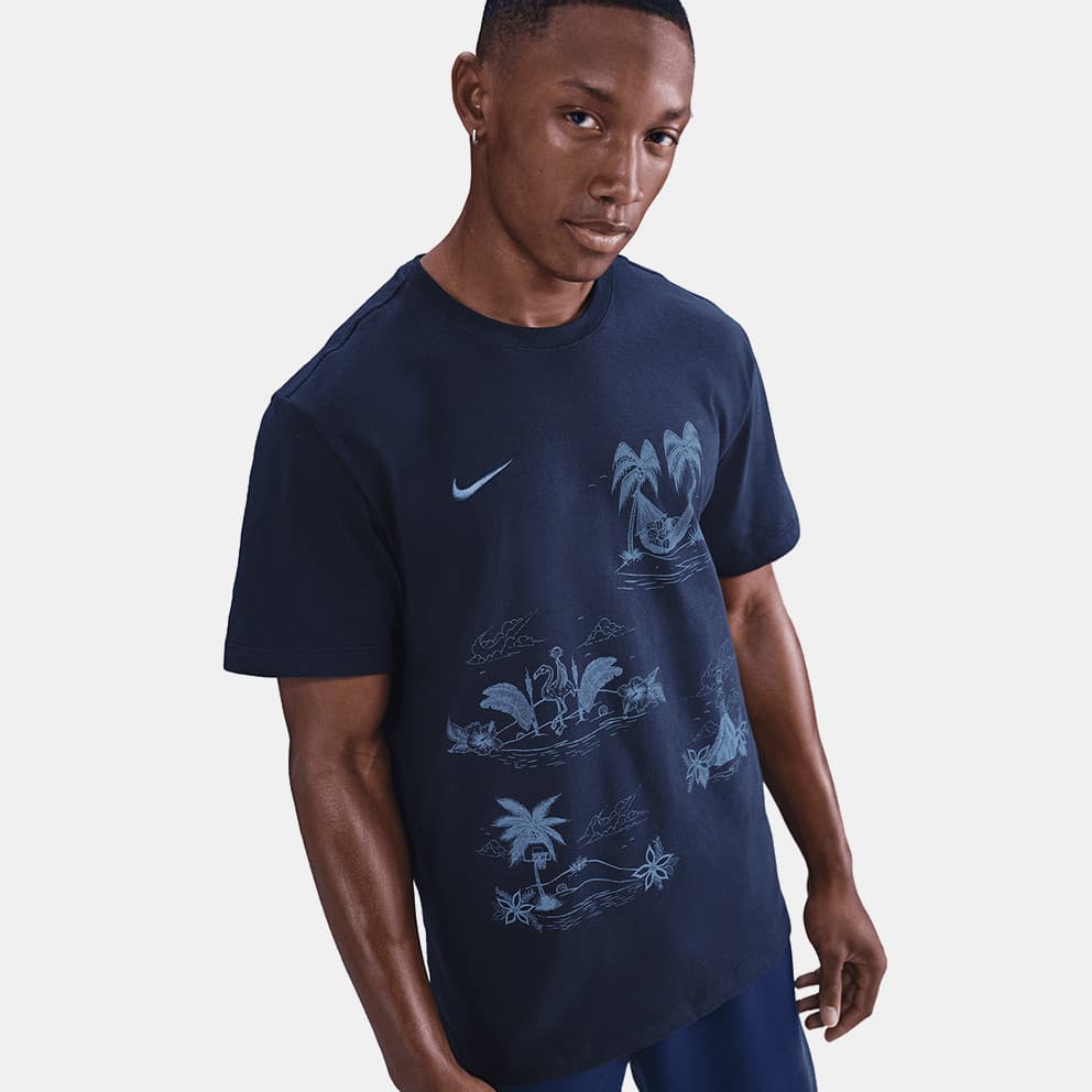 Ανδρικά αθλητικά μπλουζάκια Nike Λευκό