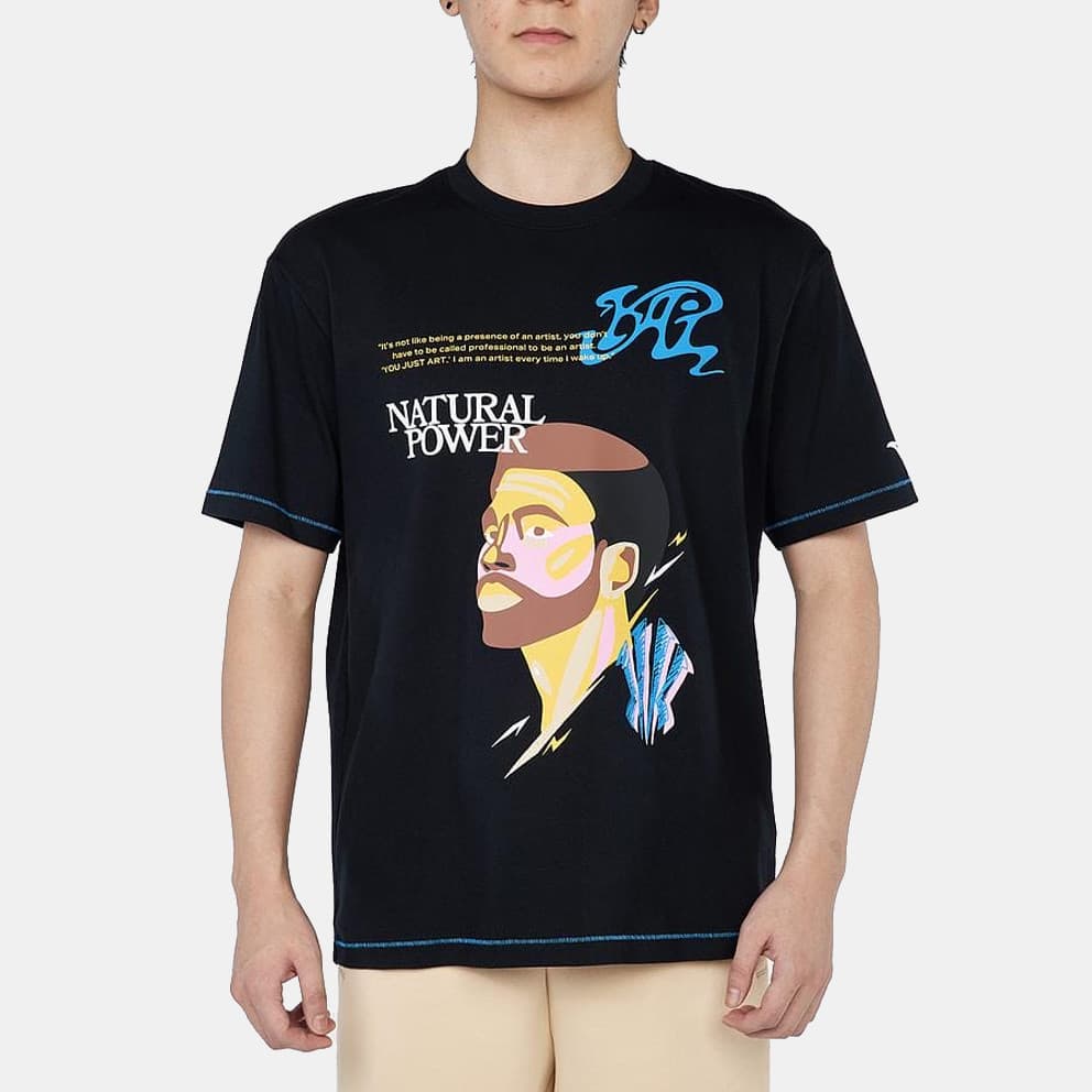 Ανδρικά αθλητικά μπλουζάκια Anta Μαύρο