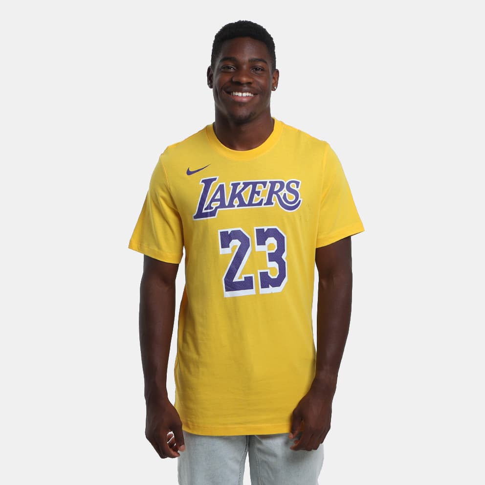 Ανδρικά αθλητικά μπλουζάκια Nike Κίτρινο